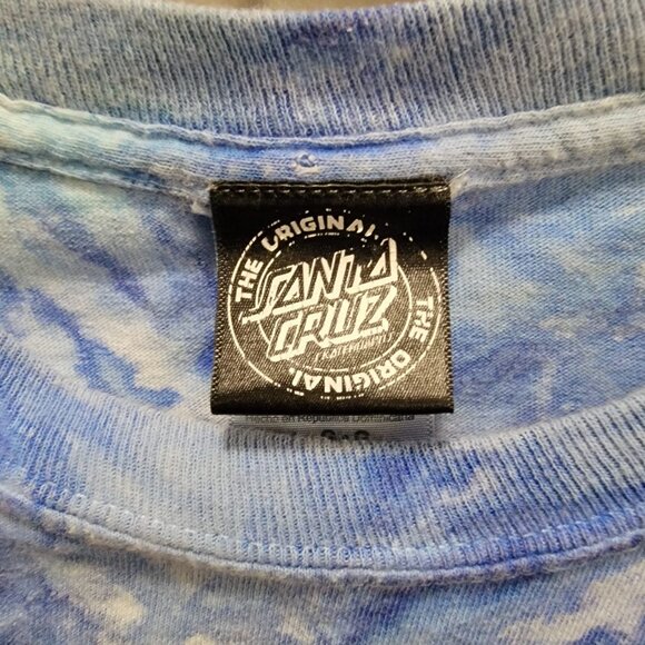 Vintage tie-dye Santa Cruz long-sleeve t-shirt - Picture 3 of 6